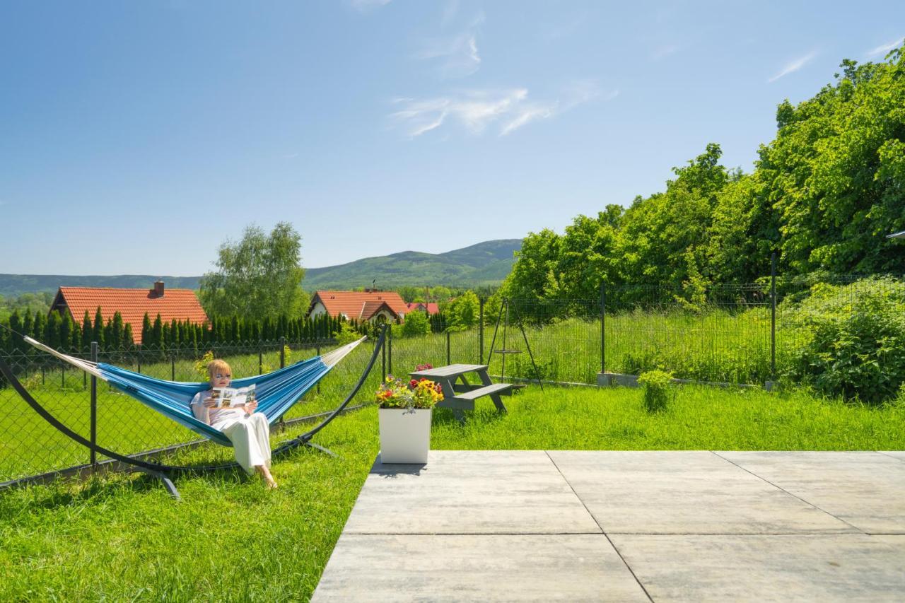 Domek Ale Fajnie - taras z widokiem na góry Karpacz Exterior foto